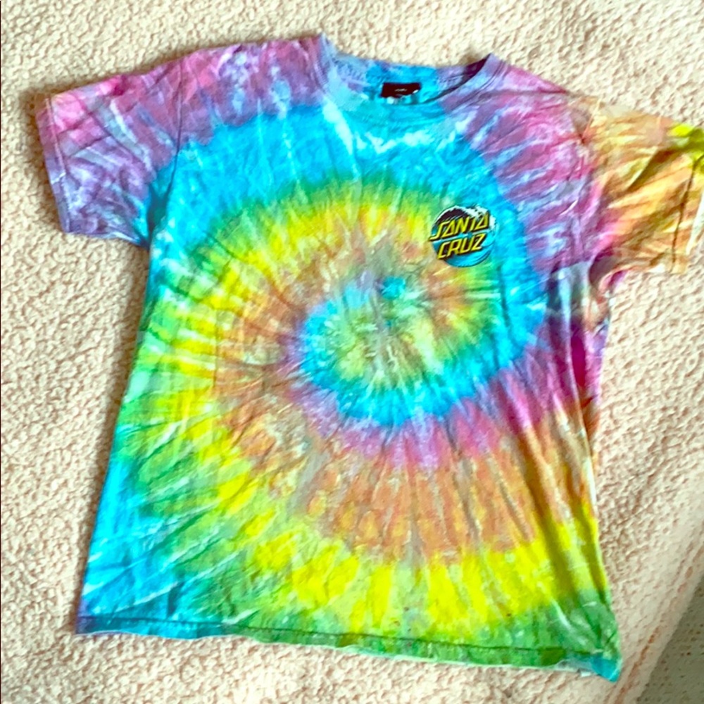 Rainbow Santa Cruz Tee